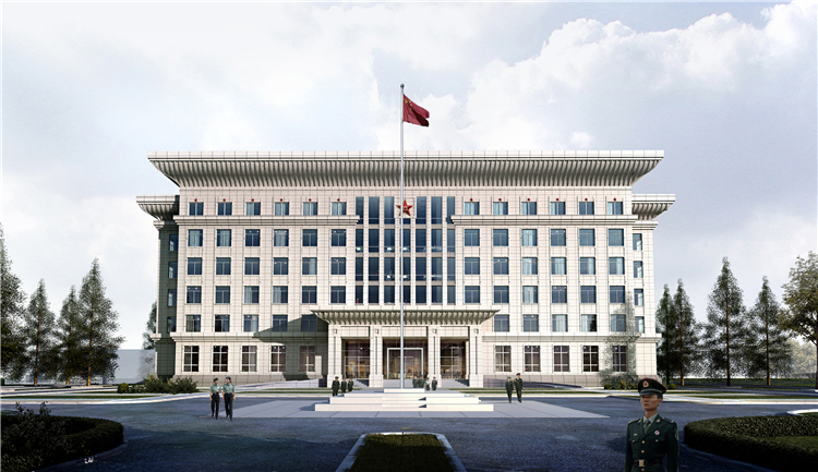 外-阜陽軍分區(qū)食堂招待所綜合樓經(jīng)濟教學(xué)辦公樓幕墻